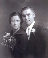 Carl E. Joern and wife Margaret Schons - married 12 October 1920