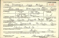 World War II Draft Registration