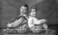 William J. (1917-2002) and Robert W. (1918-2012) Durrenberger as young boys