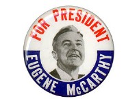 Eugene McCarthy for President button - 1968