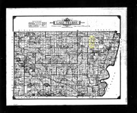 Map of Lake Prairie Township showing the location of Gebhard Durrenberger Jr's farm location in Nicollet County, Minnesota