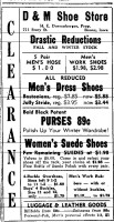 Horacio E. (Harry) Durrenberger (D & M Shoe Store)