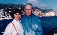 June and James Durrenberger - 1989 - Catalina Island, California
