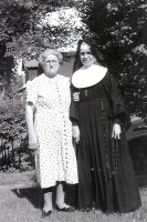 Katherine Welter Durrenberger and Sister Petronilla