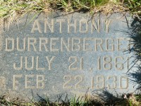 MI-Anton Durrenberger 1869-1930