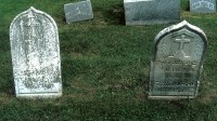 Henry and Magdalena (Schuller) Neuens. Buried in Holy Cross Catholic Cemetery near Fredonia, Wisconsin