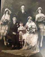 Melvin Hall and Louise Monzel wedding photo
