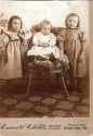 Children of Nic and Annie (Meyer) Welter - left to right: Gertrude "Gertie",  Elmer and Myrtle