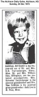 Randal Richard article 1972
