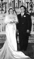 Raymond P. Klein and Jean Marto wedding 1947