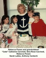 Rebecca Fixsen and granchildren