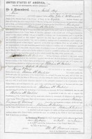 W.H. Weibeler naturalization - 1877