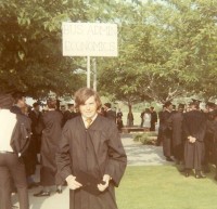 Sandy Gordon - Graduation from Cal State-Northridge with a BS in Bus Admin-Finance - June 1970
