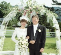 Warren Gordon and Susan Fisher wedding 1992