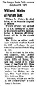 William L. Welter obituary, 1970